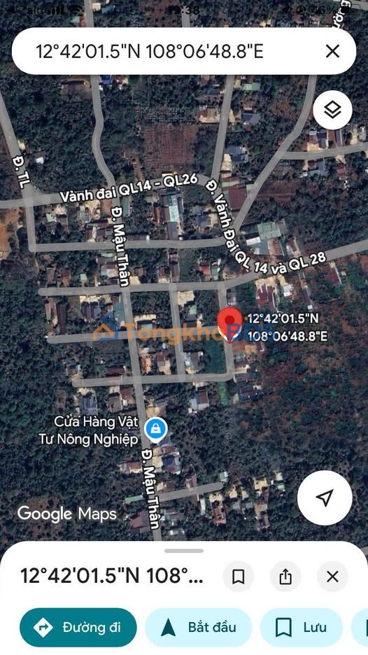 Đất thổ cư 150m² Phường Tự An, Buôn Ma Thuột - Giá 1.15 tỷ