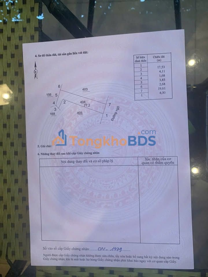 Đất Lộc Bình 77.2m² - Ô tô đỗ cửa, Gần Chợ, Giá 1.4 Tỷ