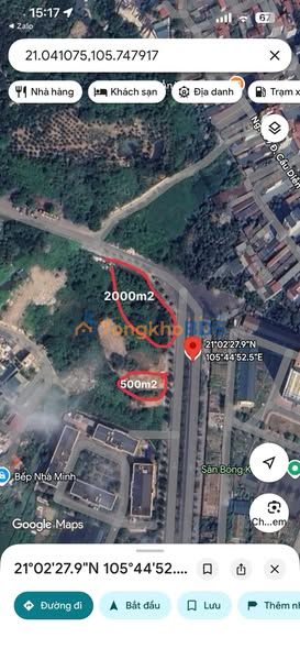 Cho thuê đất 2500m² Kiều Mai, Bắc Từ Liêm - Sẵn sàng kinh doanh đa ngành nghề