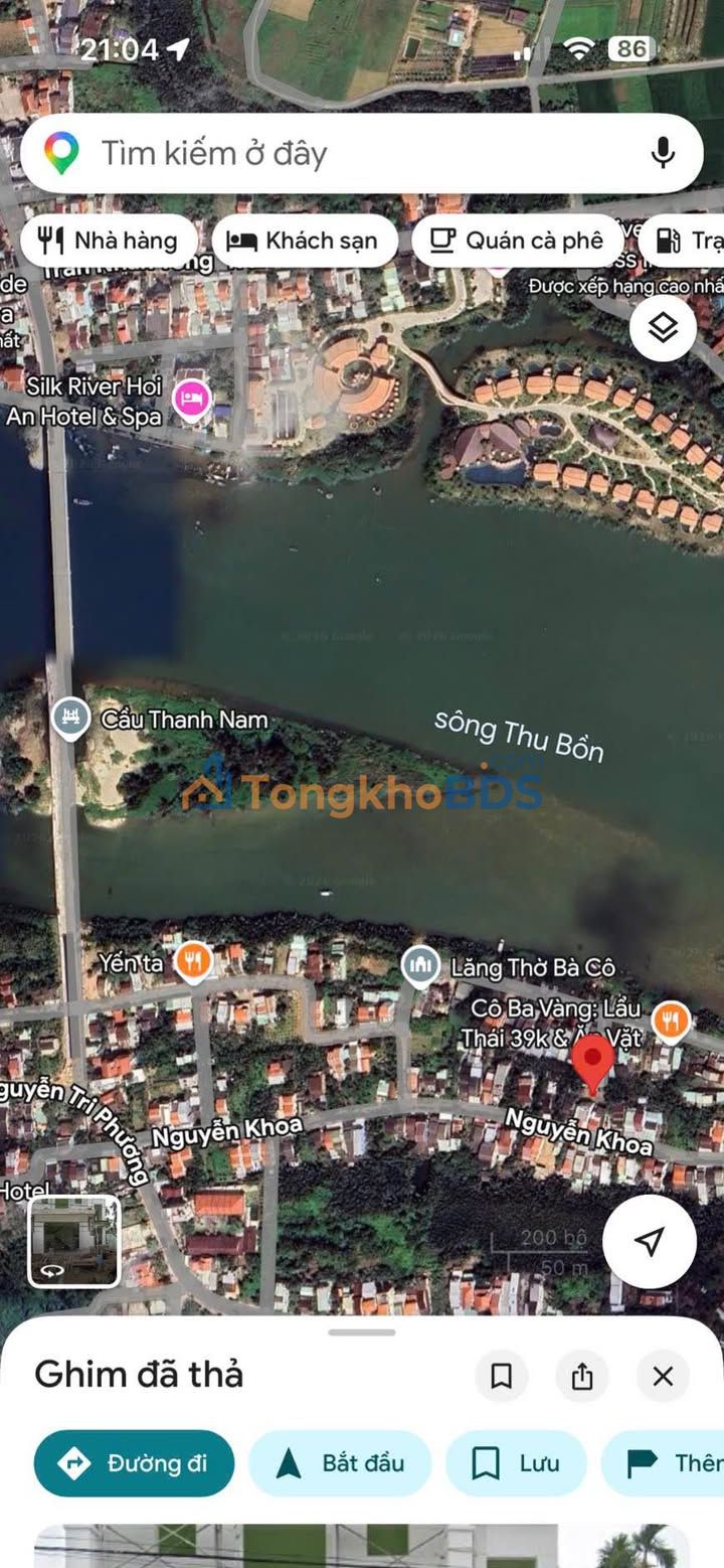 Bán Đất Cẩm Nam Hội An 99m² Sổ Hồng - Giá 1 Tỷ Tốt