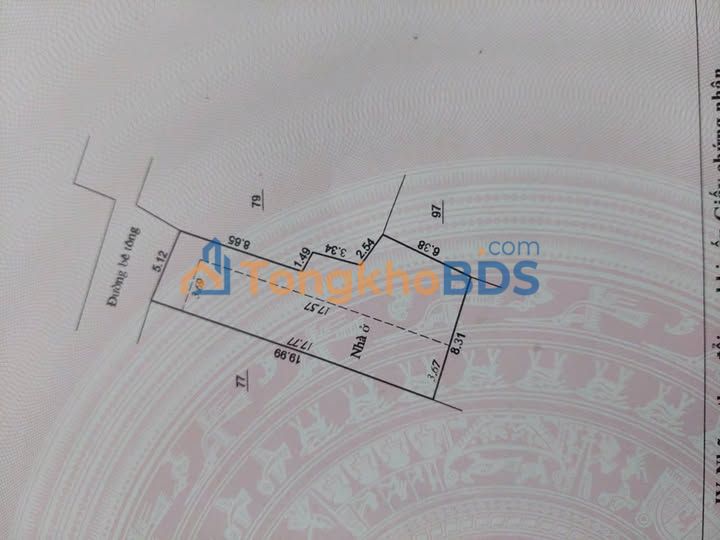 Đất nền 131m² Tặng nhà 2 tầng - Giá 2 Tỷ, Hòa Bình