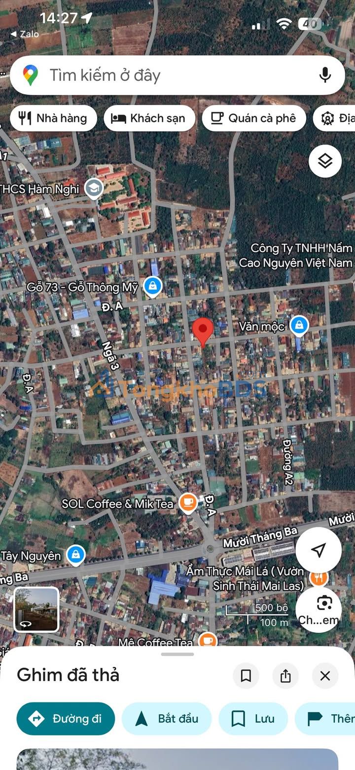 Bán Đất Hẻm Cấp 1 Phạm Ngũ Lão, Buôn Ma Thuột - 350m² Giá 2.7 Tỷ