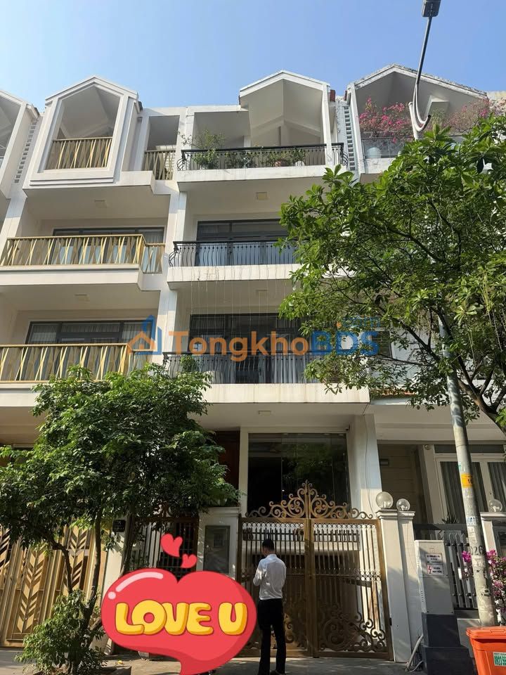 Cho thuê Nhà phố Him Lam, Quận 7 - 4 tầng, 100m², 60 triệu/tháng