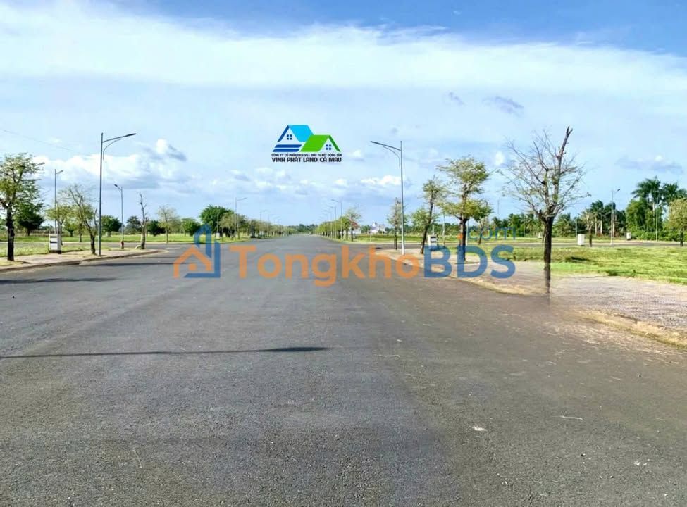 Bán Nền Happy Home Cà Mau 100m² - Sổ Hồng Riêng, Giá 1.3 Tỷ/Nền