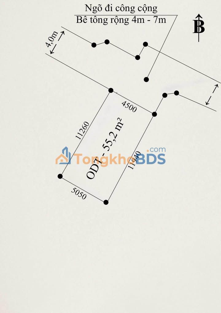 Nhà Kiều Hạ, Quốc Tuấn, Hải Phòng - 55.2m² Kinh Doanh Hời, Hơn 700 Triệu