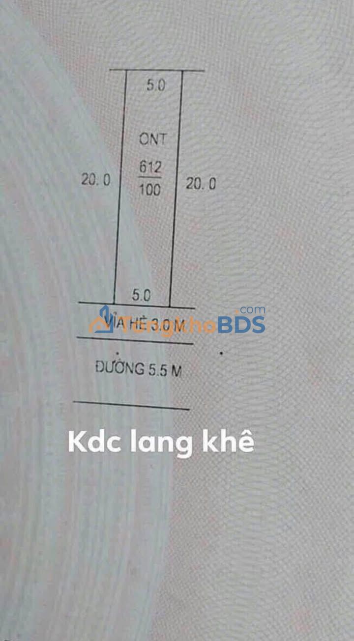 Bán đất 100m² Nam Sách, Hải Dương - Hướng Nam, Đường rộng, Dân cư an ninh