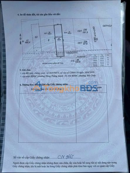 Bán Đất Mặt Tiền EC Hùng Thắng 103.6m² - Kinh Doanh Đắc Lộc