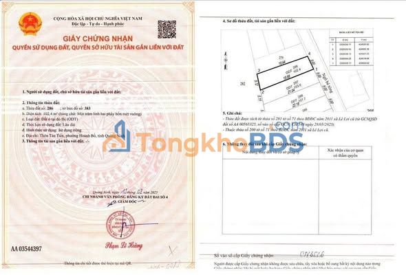 Bán Đất Nền Phường Hoành Bồ, Hạ Long - 100m², Ngõ Ô Tô, Hơn 1 Tỷ