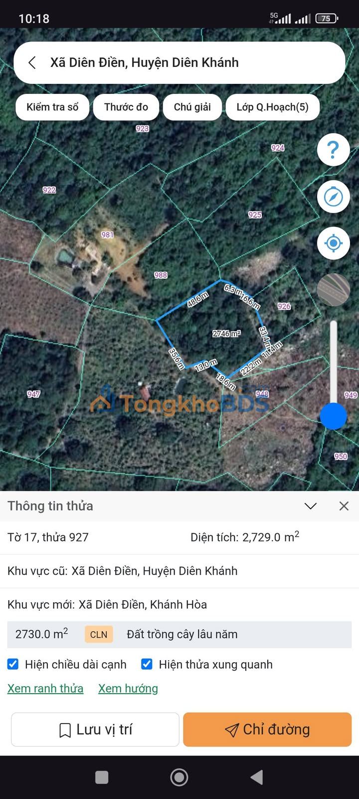 Đất vườn Diên Điền Khánh Hòa 3.000m² 500 triệu - Sổ đỏ rõ ràng