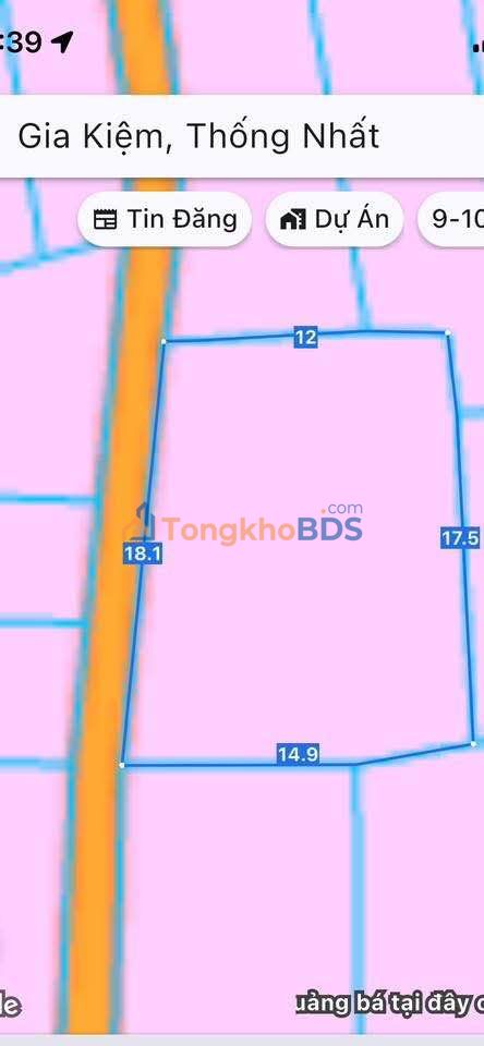 Đất Trung Tâm Gia Kiệm 244m² - Sổ Đỏ Rõ Ràng, Sẵn Sàng Xây Dựng