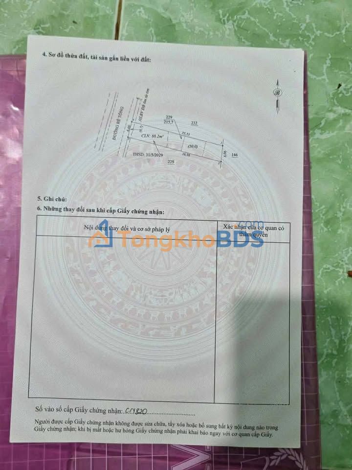 Bán Đất Phước Tân, Biên Hòa 216m² - Sổ Đỏ Thổ Cư, Giá 700 Triệu TL