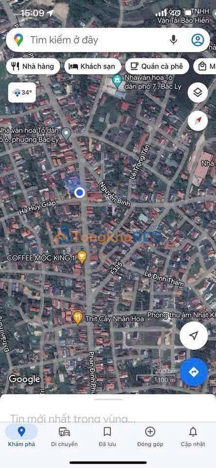 Bán Đất Tặng Nhà Mặt Tiền Phan Đình Phùng, Đồng Hới - 144m² Giá 4 Tỷ