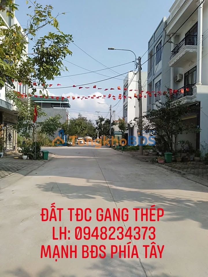 Bán Đất TĐC Gang Thép 90m² - Sổ Đỏ ODT, Giá 2,xx Tỷ