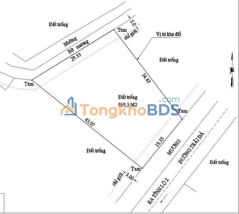Đất Củ Chi 1000m² Phước Vĩnh An - Giá 1.7 Tỷ Bớt Lộc