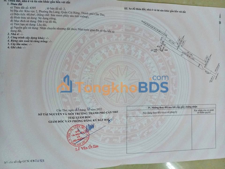 Bán Nền Mặt Tiền QL 1A, Hậu Giang - 62m² Giá 1.7 Tỷ, Kinh Doanh Đắc Lợi