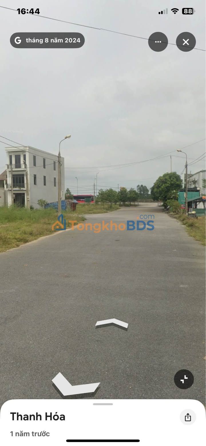 Đất Nền Trục Việt Pháp, TP Thanh Hóa - 132m² Hướng Bắc, Sổ Hồng Riêng