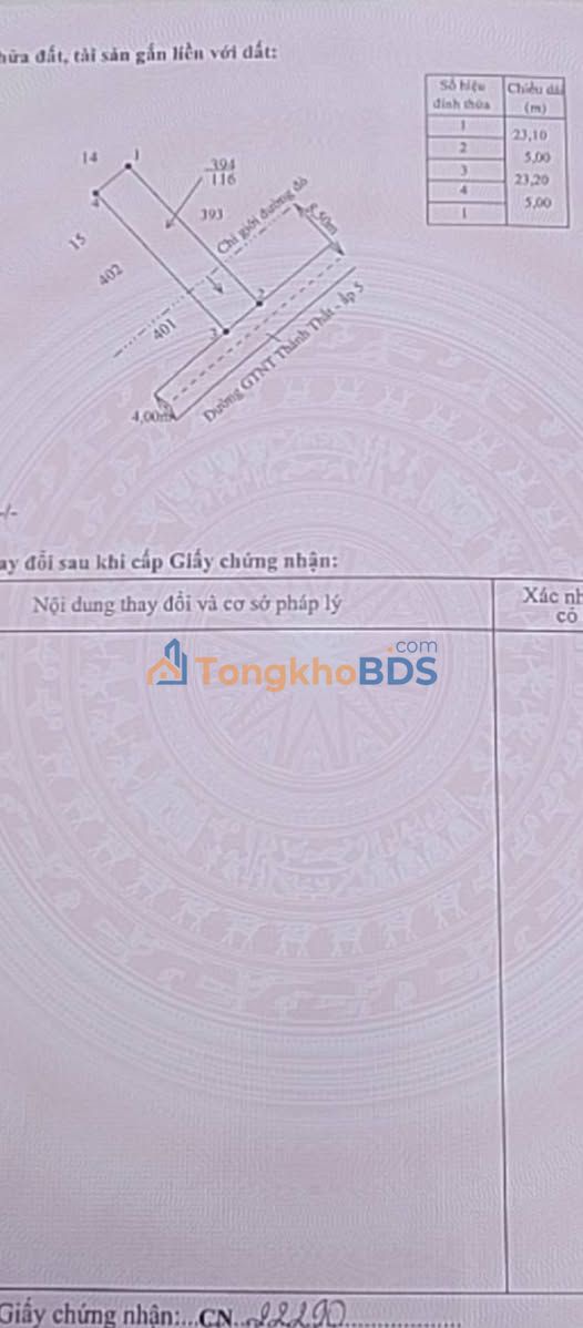 Đất Nền Xây Dựng Tân Lân, Cần Đước 116m² - Tặng Vàng Đầu Năm