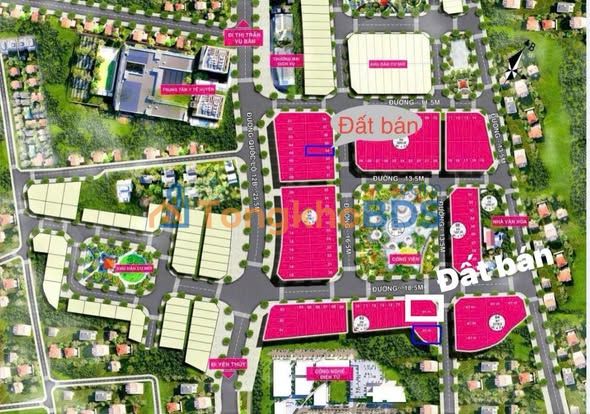 Bán Gấp Đất Vàng Lô Góc 360m² Mặt Tiền 18m - Thị Trấn Vụ Bản, Hoà Bình