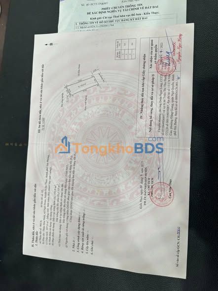 Đất HL403 Kiến Thụy 197m² 2x triệu/m² - Đường to ô tô