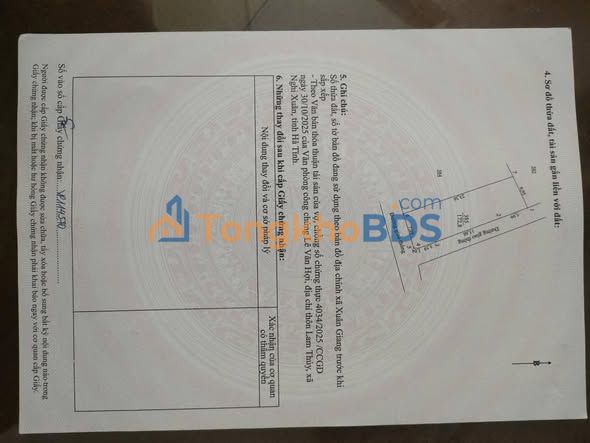 Đất Xuân Giang Hà Tĩnh 172m² full thổ cư - Giá 1.6 tỷ, sẵn sàng xây nhà