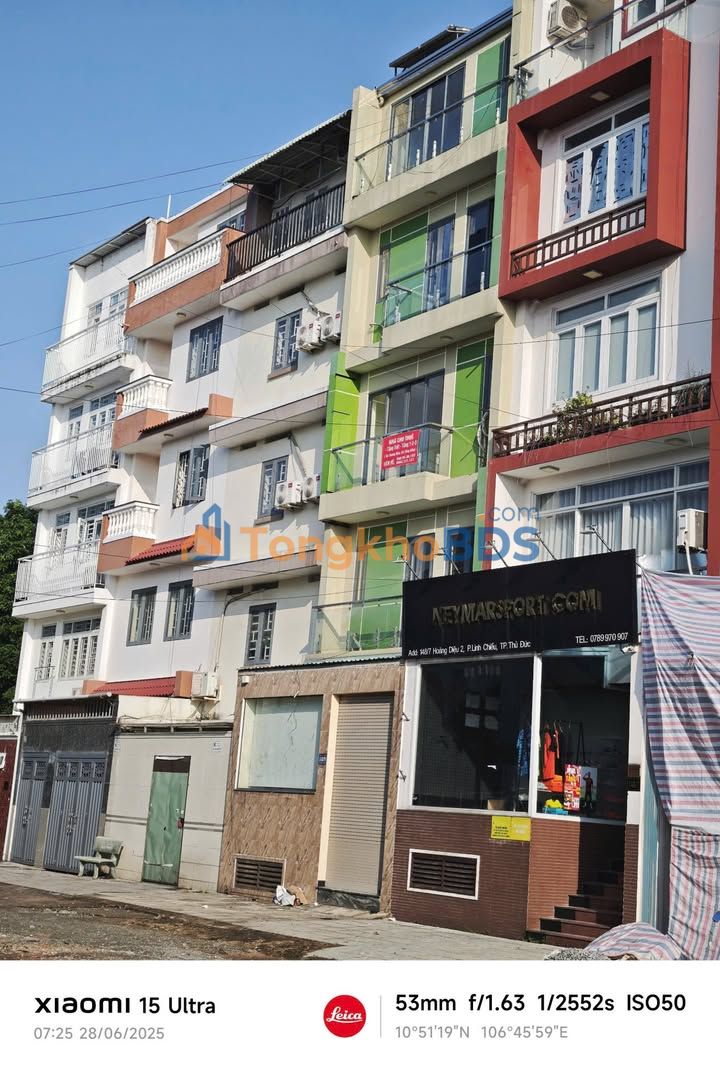 Mặt bằng kinh doanh mặt tiền Hoàng Diệu 2, Thủ Đức - 15 triệu/tháng