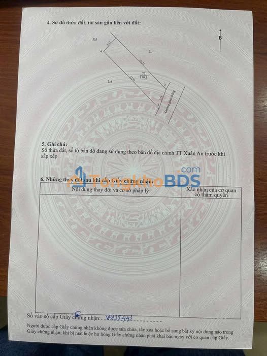 Đất Nền K7 Xuân An, Hà Tĩnh - 103m² Thổ Cư, Sổ Đỏ Sẵn Sàng