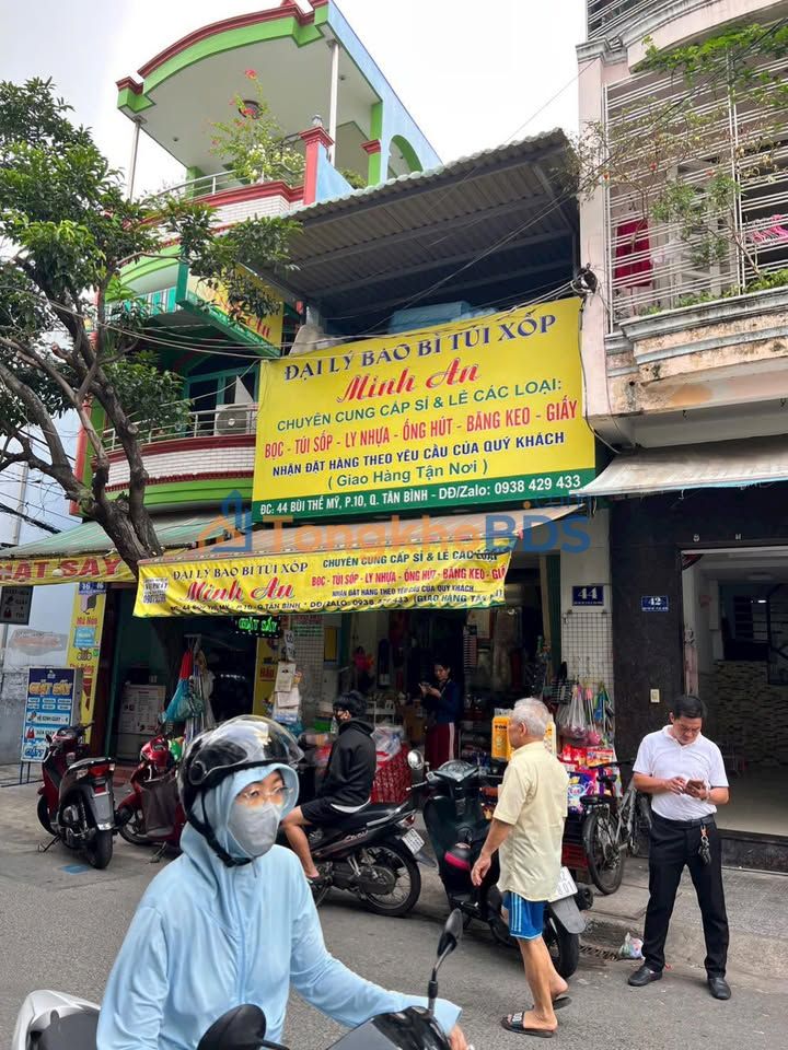 Nhà Mặt Tiền Bùi Thế Mỹ Tân Bình 57m² - Kinh Doanh Sầm Uất Ngay Chợ