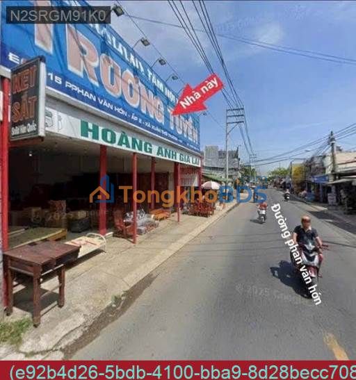 Đất Mặt Tiền Phan Văn Hớn, Hóc Môn 612m² - Tặng Nhà Dòng Tiền 40.2 Tỷ