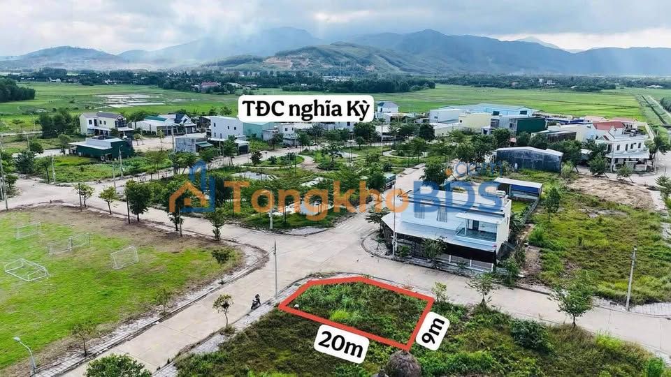 Đất nền Nghĩa Kỳ 180m² 1.29 tỷ - Sổ đỏ chính chủ