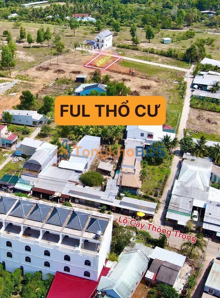 Bán Đất 447m² Full Thổ Cư, Mặt Tiền Đường CTT, Phú Quốc - Giá 3.1 Tỷ