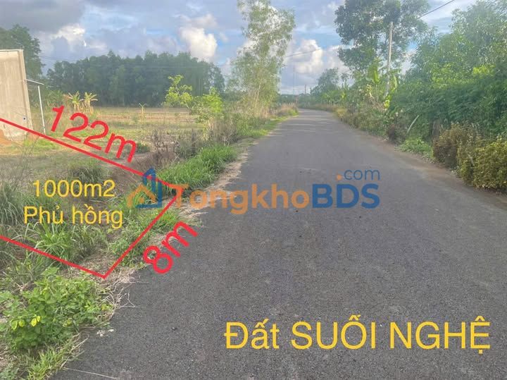 Bán Đất Nền 1000m² Suối Nghệ, Châu Đức - Sổ Hồng Sẵn Sàng