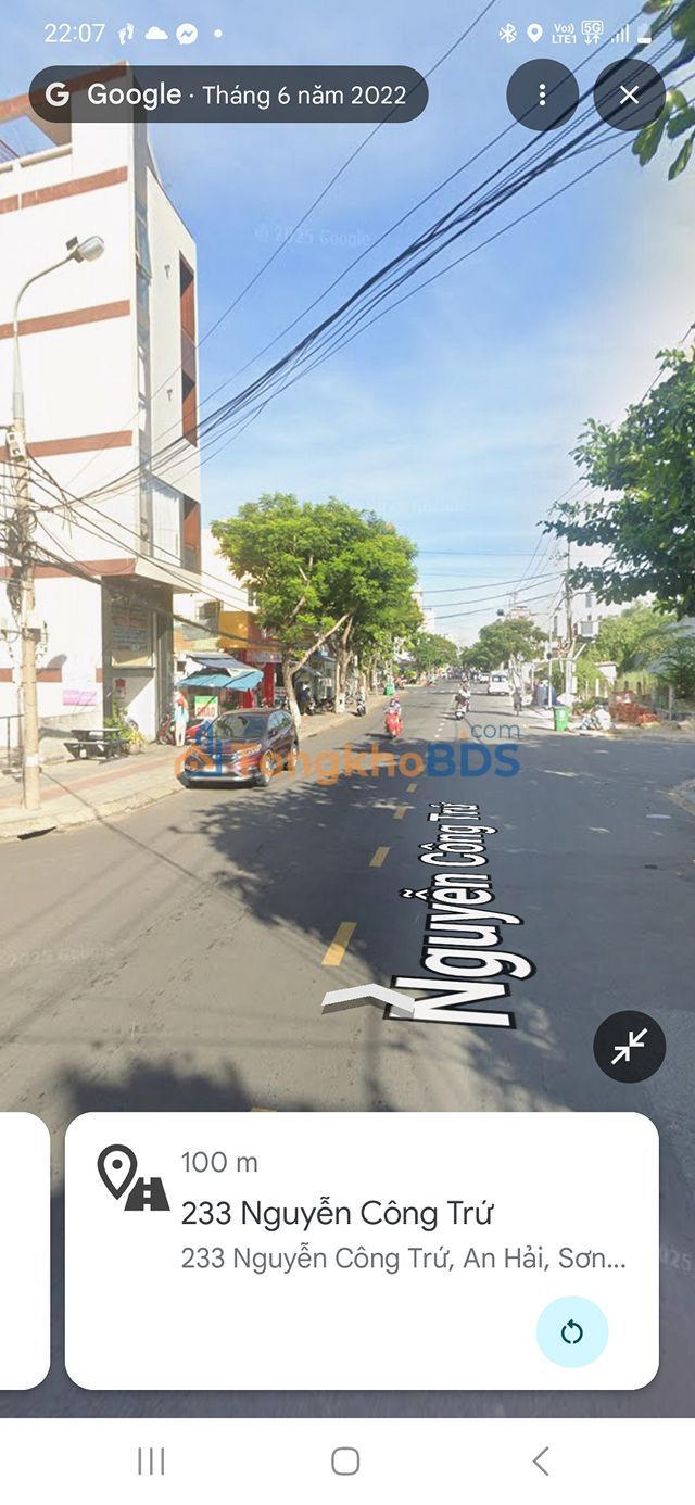 Bán Đất Vàng Sơn Trà 127.3m² - Ngang 8.5m, Giá 5.36 Tỷ, Có Dòng Tiền 7 Triệu/Tháng