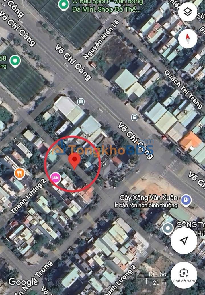 Đất Lô Góc Thanh Lương 2, Hòa Xuân - 181m² Kinh Doanh Tuyệt Vời