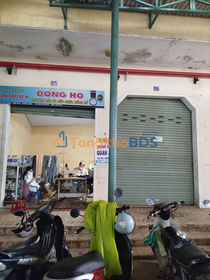 Kiot Chợ Điện Ngọc Quảng Nam - 130 Triệu/Lô Kinh Doanh Sầm Uất