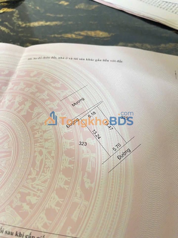 Đất nền Hưng Yên - 78m² mặt tiền 6m, chỉ 700 triệu, gần trục chính