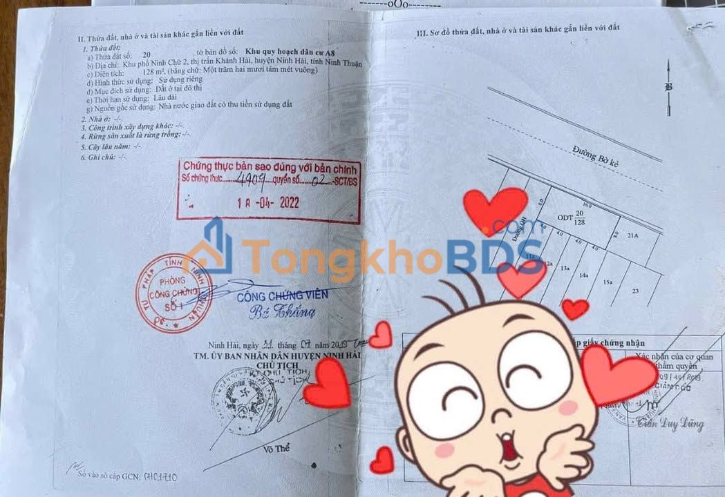 Đất Vịnh Vĩnh Hy 128m² - Mặt Tiền Hiếm Có, Pháp Lý Sạch