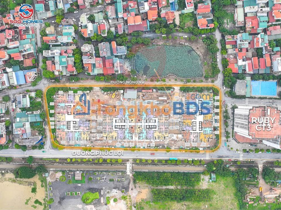 Căn hộ Ruby Park Long Biên 48m² 3.x tỷ - Sẵn sàng vào ở ngay!