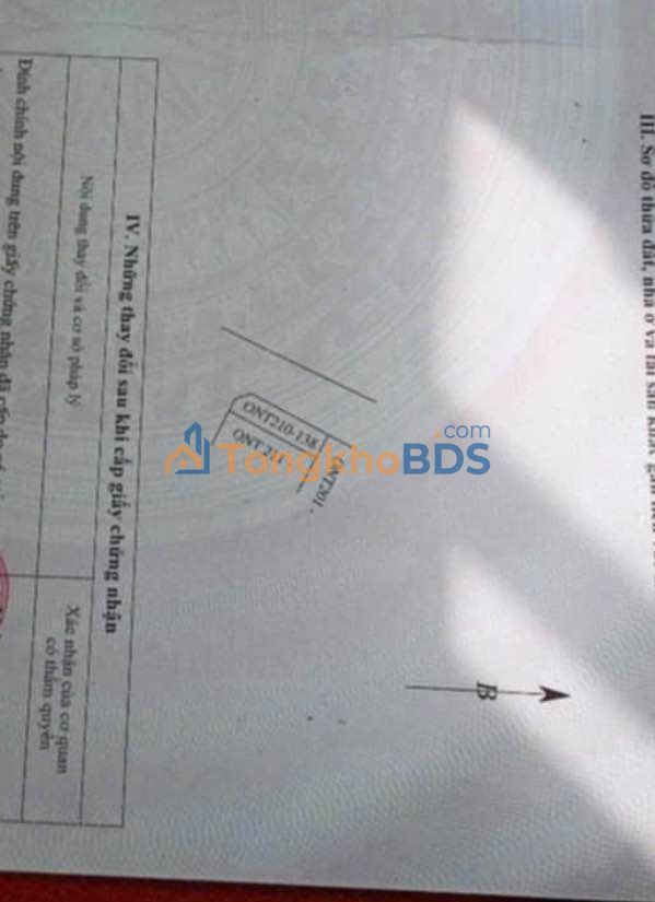 Đất Nền Triệu Lộc (Thanh Hóa) 138m² - Lô Góc 2 Thoáng, Giá 1.65 Tỷ