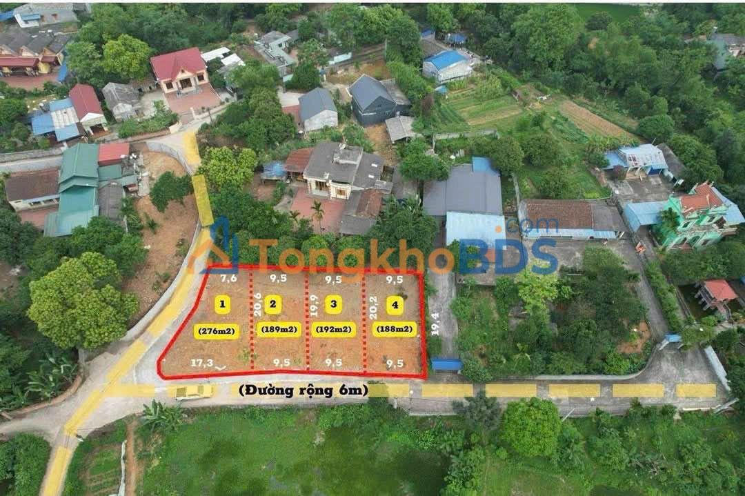 Đất nền Phổ Yên, Thái Nguyên - 190m² - Hơn 600 triệu - Sổ đỏ sẵn sàng