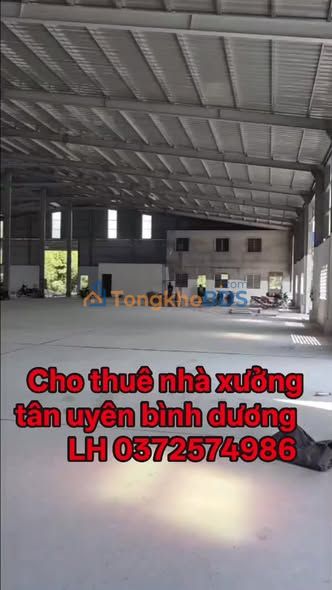 Xưởng 4500m² Tân Uyên, Bình Dương - Hoàn thiện, Sẵn sàng sản xuất 24/24