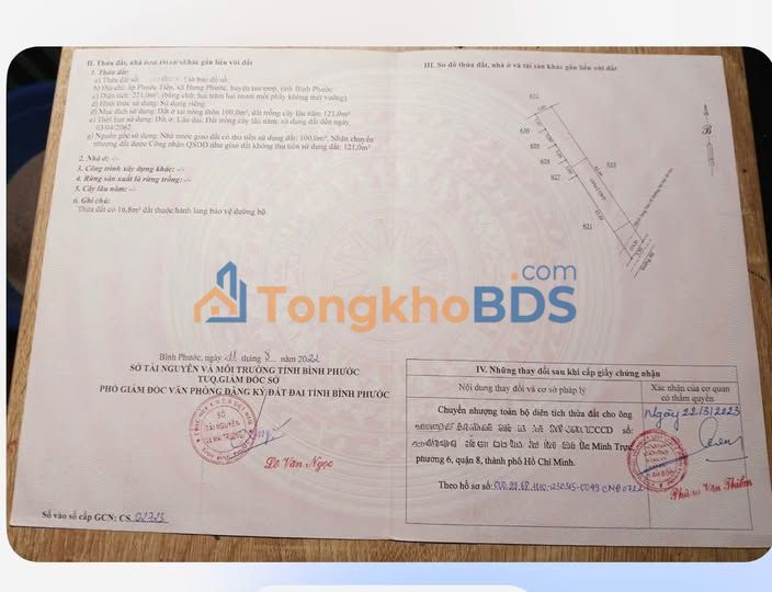 Đất Nền 221m² Sổ Hồng Riêng Huyện Bù Đốp - Chỉ 150 Triệu