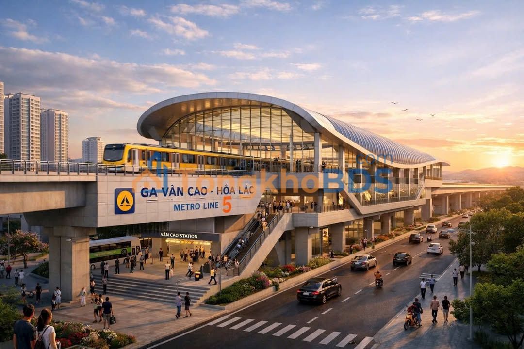 Bán Gấp Đất Vàng Quốc Oai 54m² - Vị Trí Đắc Địa Cạnh Ga Metro Văn Cao - Hòa Lạc