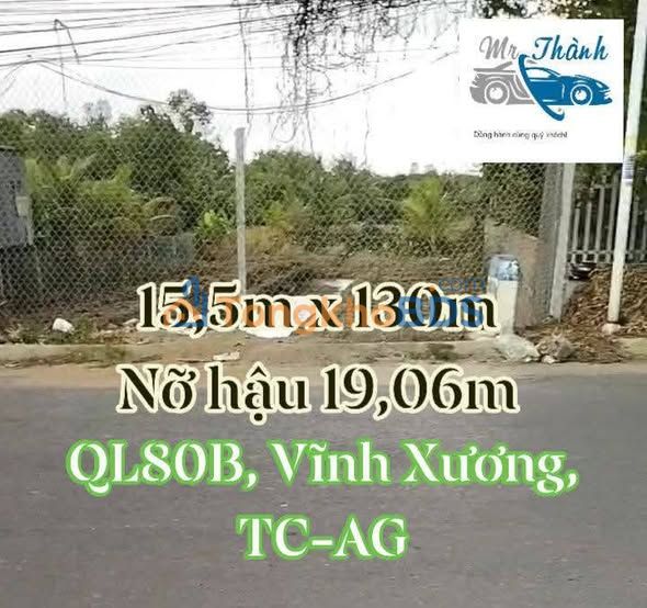 Đất nền QL80B Vĩnh Xương 2.167m² - Đường to ô tô