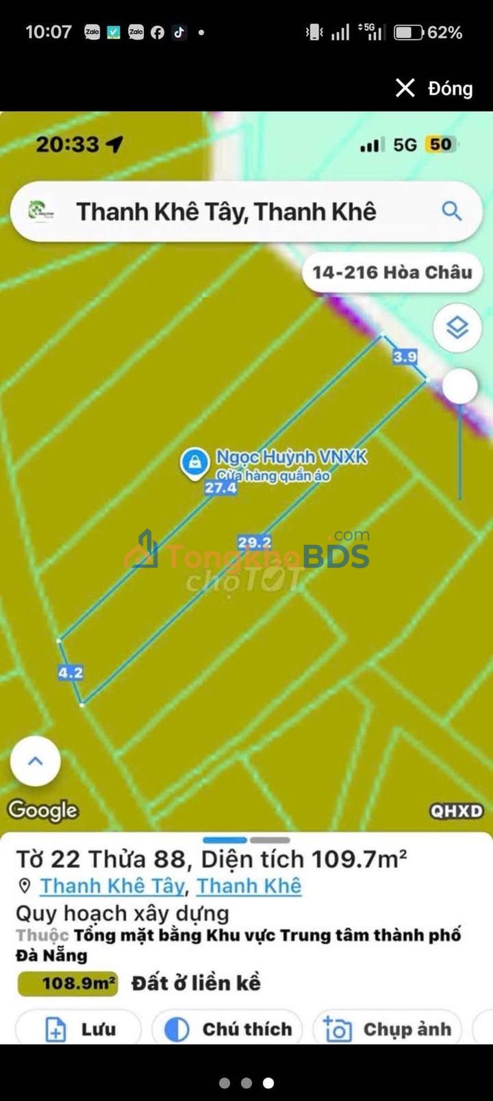 Bán Đất Yên Khê 2, Thanh Khê, 110m² - Sổ Đỏ Rõ Ràng, Vị Trí Đắc Địa