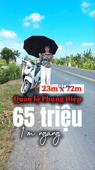 Đất Vàng Phước Long, Bạc Liêu - 1.656m² Mặt Tiền QL 1.6 Tỷ/Ngang