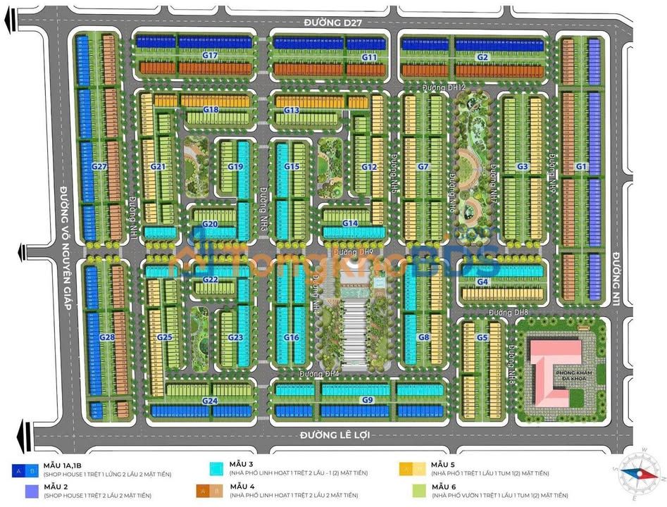 Townhouse Green City Bình Dương 110m² 5 tỷ - Giá tốt