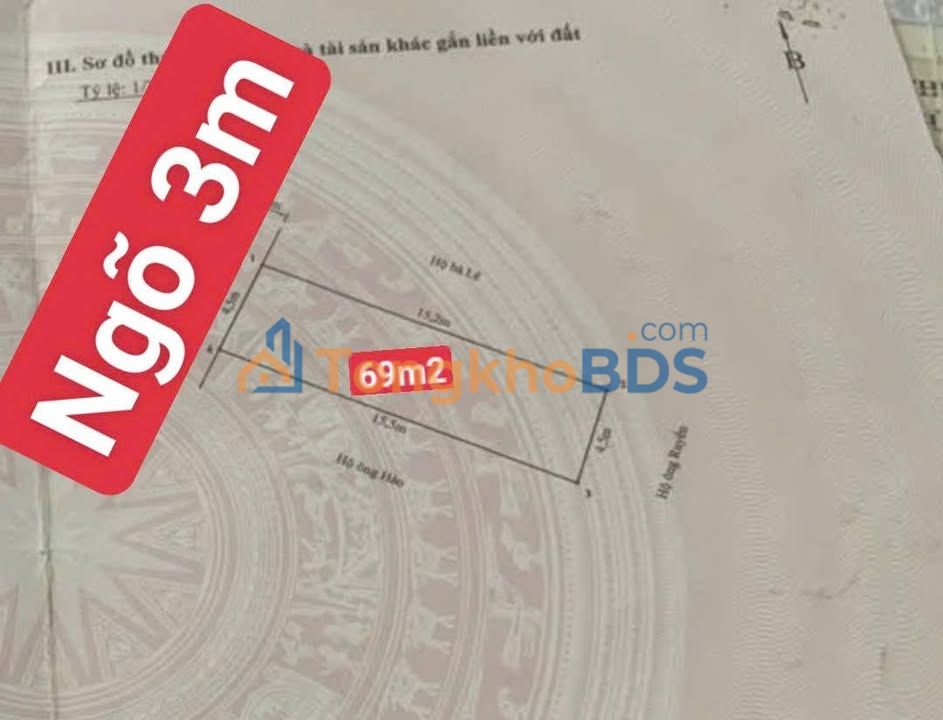 Bán Đất Tràng Cát, Hải An 69m² - Sổ Đỏ Chính Chủ, Giá Tốt