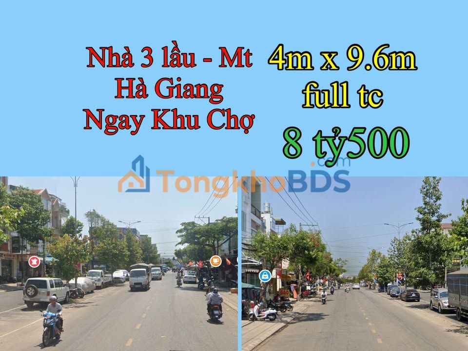 Nhà Mặt Tiền Hà Giang, Bảo Lộc 38m² - Kinh Doanh Sầm Uất 8.5 Tỷ