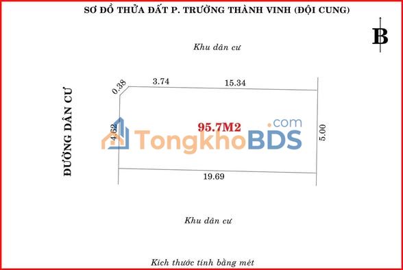 Nhà C4 Ngõ 82 Đội Cung, Vinh - 95.7m² Giá 2.3 Tỷ - Sẵn Sàng Ở Ngay