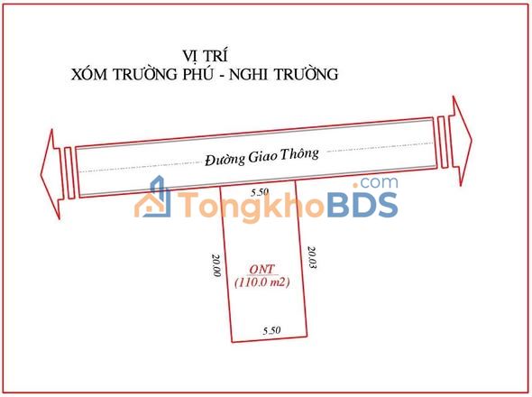 Đất nền 110m² Can Lộc, Hà Tĩnh - Giá 1.5x Tỷ, Sẵn Sàng Đầu Tư